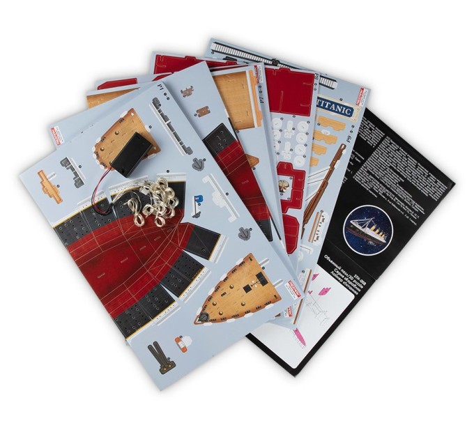 Пазл 3D Rezark серия Корабли «Титаник» STH-008