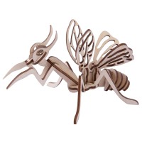 Пазл 3D Rezark серия Живая природа «Богомол», фанера NIZ-08