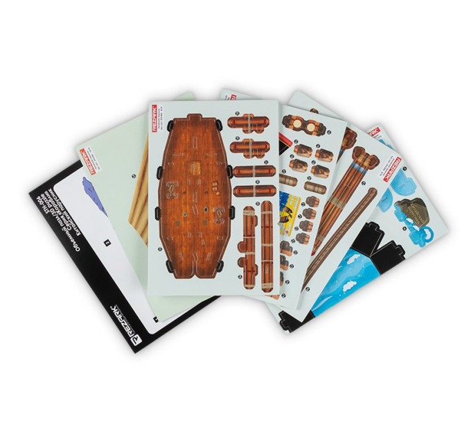 Пазл 3D Rezark серия Корабли «Китайский парусник» STH-006