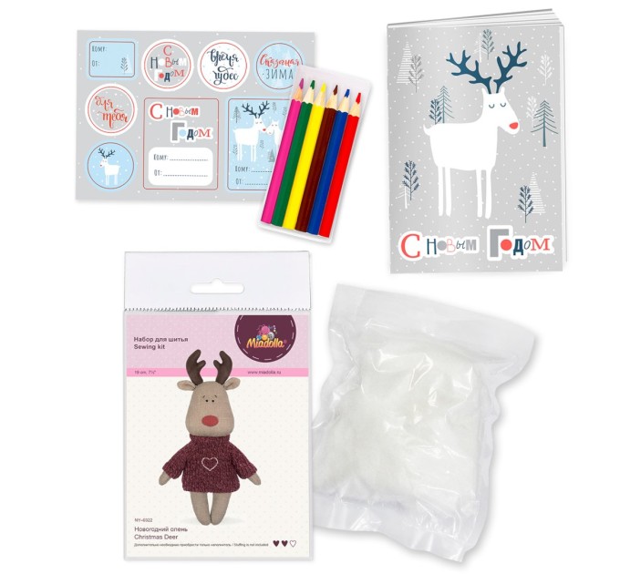 Набор для шитья Miadolla Новогодний бокс «Олень» BX-0325