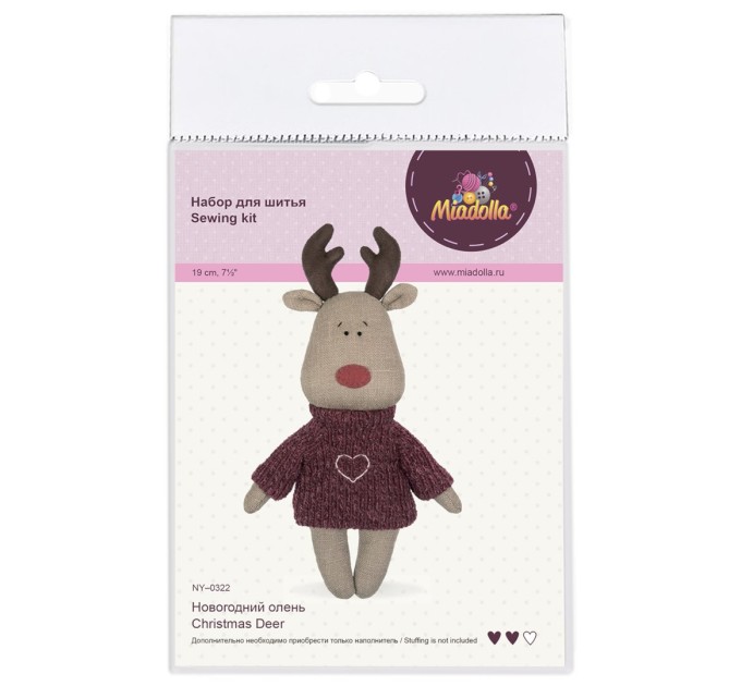 Набор для шитья Miadolla Новогодний бокс «Олень» BX-0325