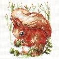 Набор для вышивания Klart «Белка», 10х12 см 3-046