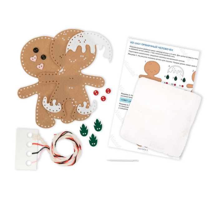 Набор для шитья Miadolla «Пряничный человечек» KD-0431