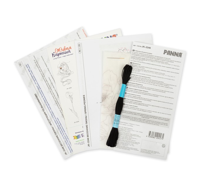 Набор для вышивания PANNA Живая картина «Весенние пионы» JK-2246