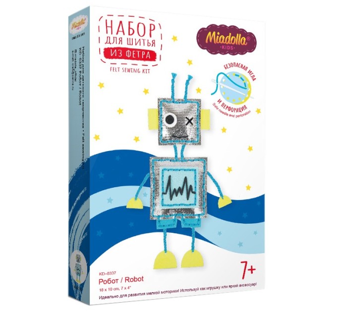 Набор для шитья Miadolla «Робот» KD-0337
