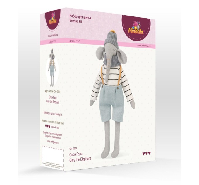 Набор для шитья Miadolla «Слон Гэри» CN-0354