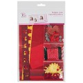 Набор для скрапбукинга, красные оттенки 07-051-05AF
