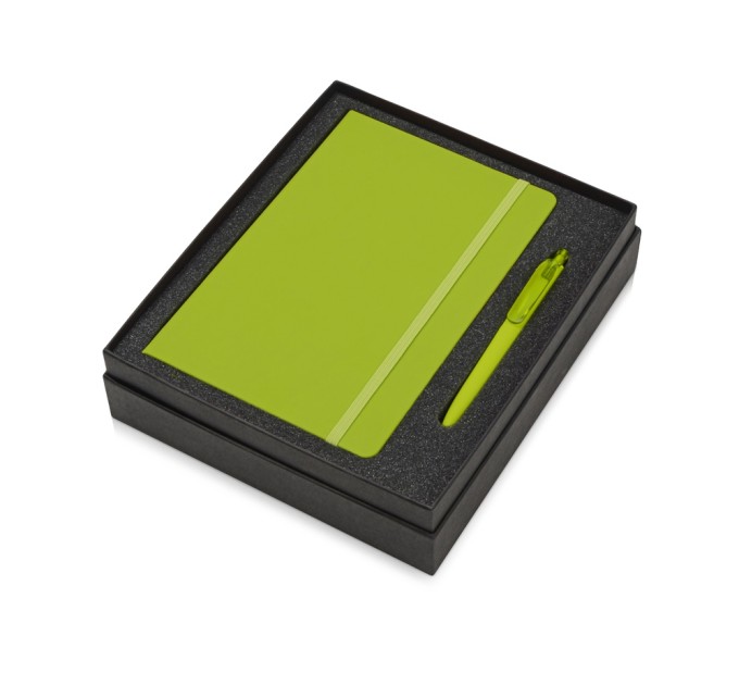 Подарочный набор Vision Pro soft-touch с ручкой и блокнотом А5