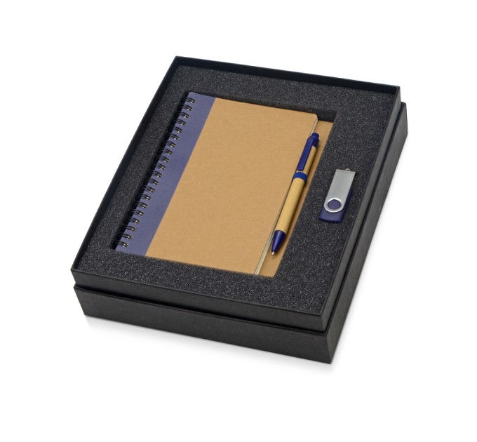 Набор Essentials с флешкой и блокнотом А5 с ручкой