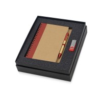 Набор Essentials с флешкой и блокнотом А5 с ручкой
