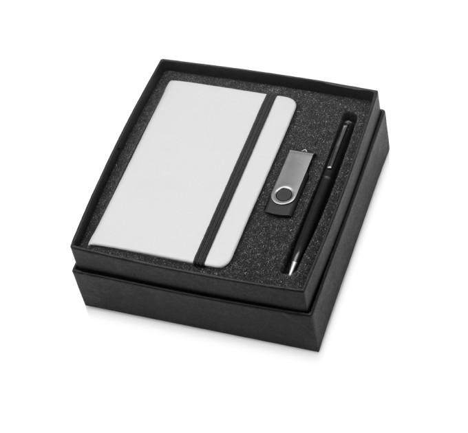 Набор Reporter Plus с флешкой, ручкой и блокнотом А6