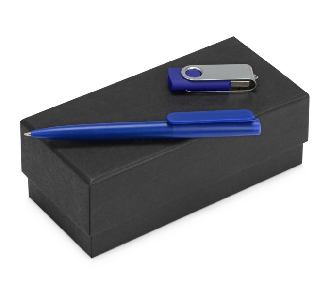 Подарочный набор Qumbo с ручкой и флешкой