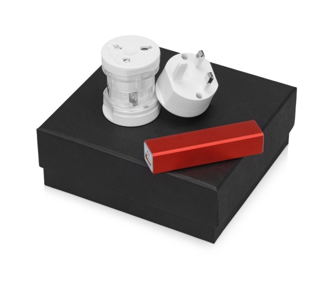 Подарочный набор Charge с адаптером и зарядным устройством