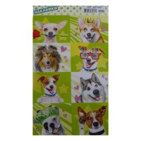 Наклейки А6, Собаки НК-1528 Наклейки А6, Собаки НК-1528