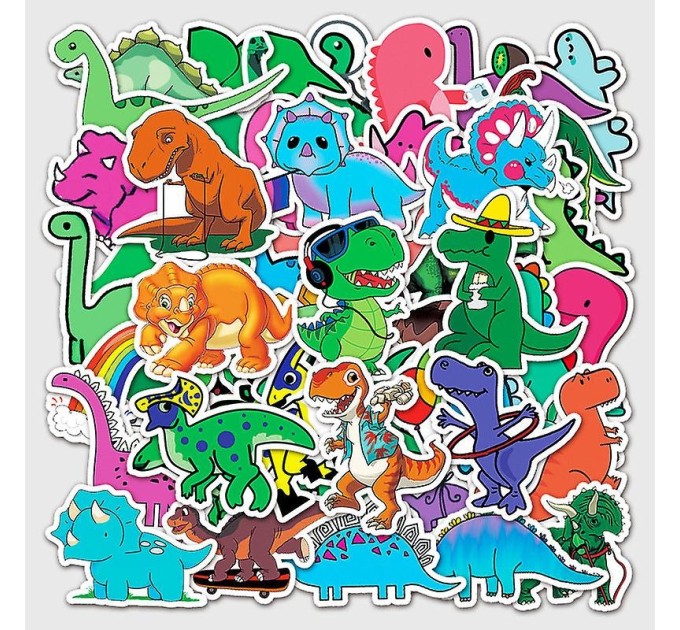 Наклейки МАЛЕНЬКИЕ ДИНОЗАВРЫ B TZ-XKL-267