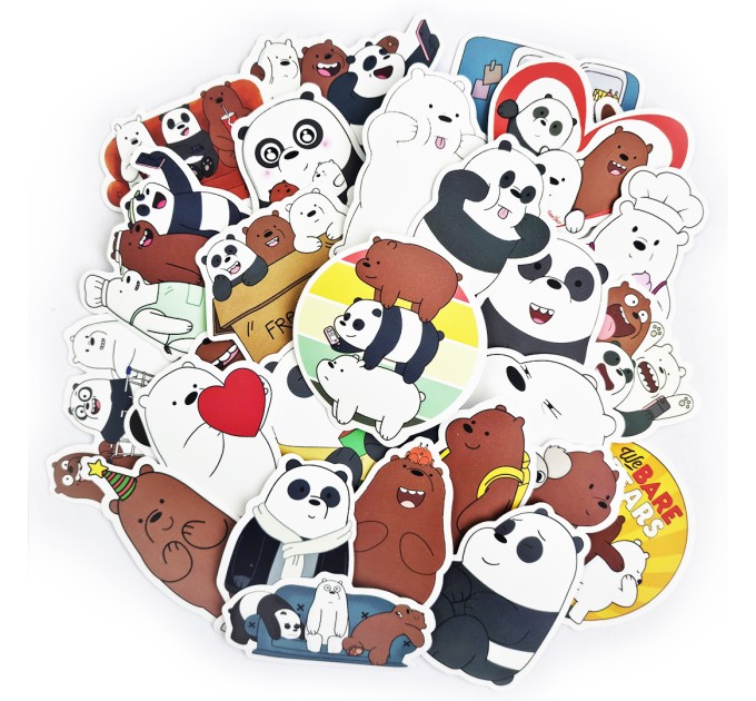 Наклейки ВСЯ ПРАВДА О МЕДВЕДЯХ TZ-ZMLX-475