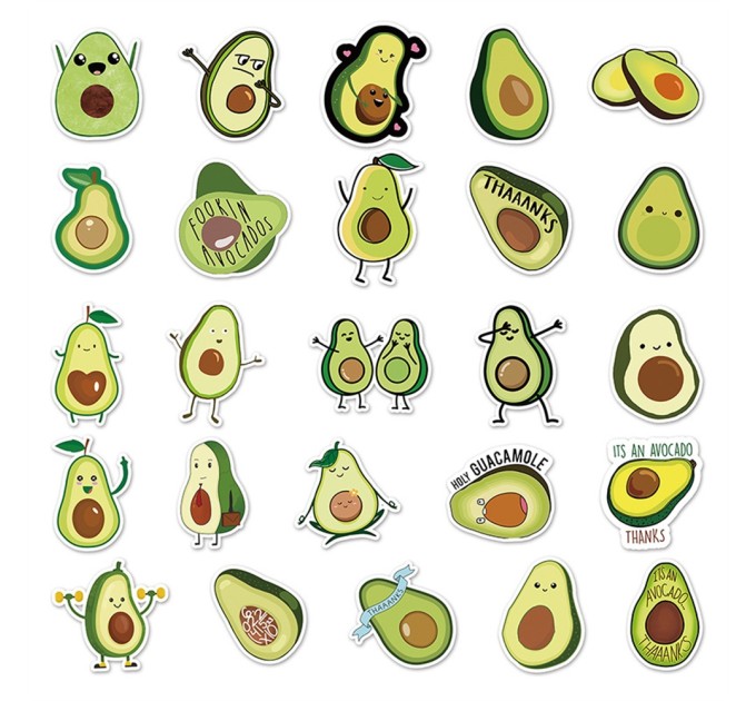 Наклейки АВОКАДО TZ-NYG-294