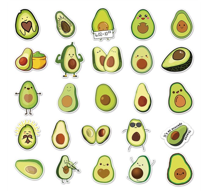 Наклейки АВОКАДО TZ-NYG-294