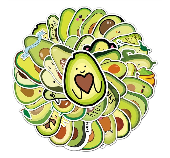 Наклейки АВОКАДО TZ-NYG-294