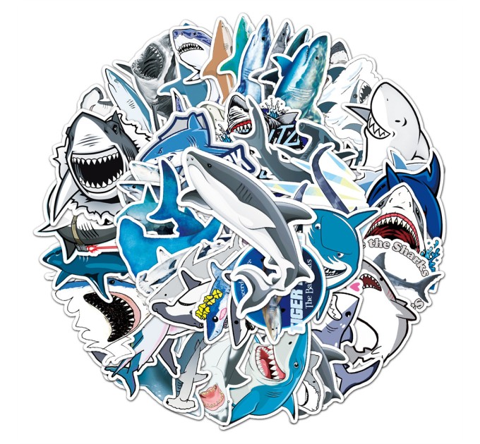 Наклейки АКУЛА TZ-SY-378