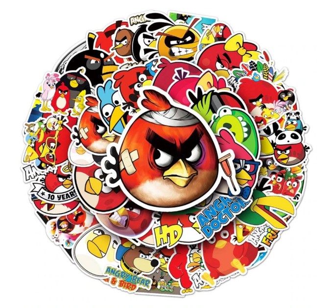 Наклейки ANGRY BIRDS TZ-FNDXN-193
