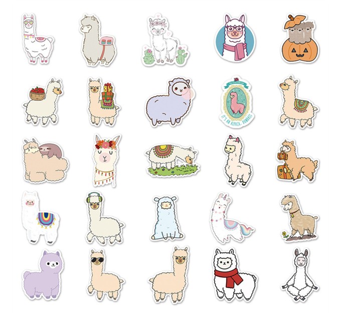 Наклейки АЛЬПАКА TZ-YT-293