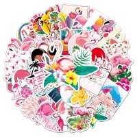 Наклейки РОЗОВЫЙ ФЛАМИНГО TZ-HLN-349