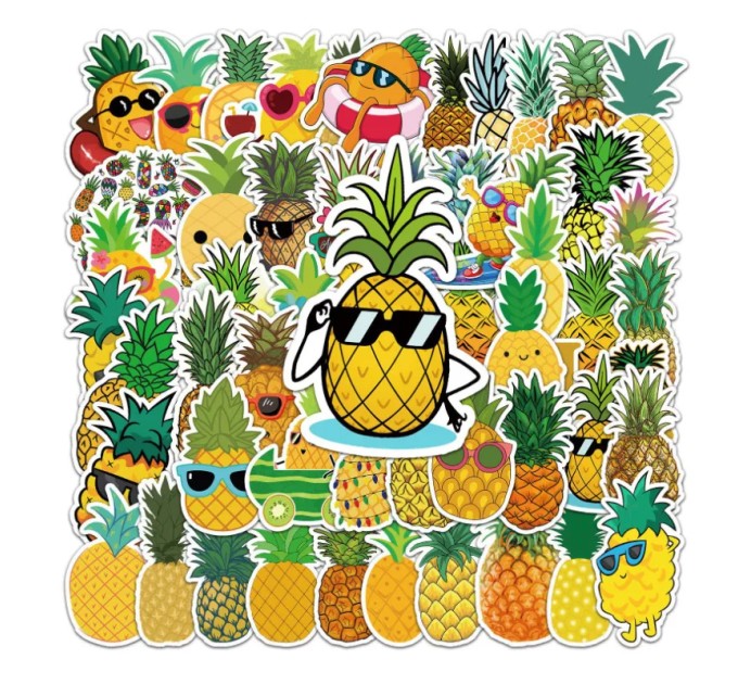 Наклейки АНАНАС TZ-BL-409