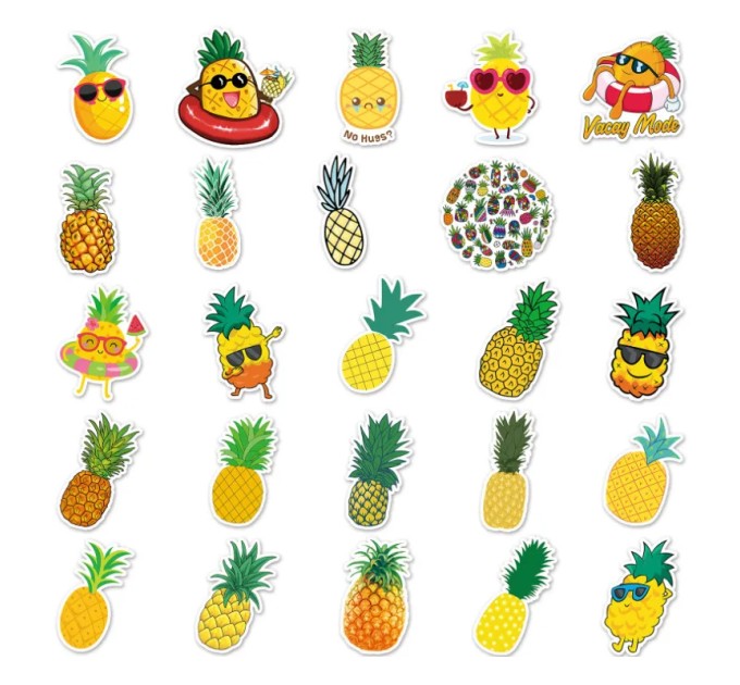 Наклейки АНАНАС TZ-BL-409