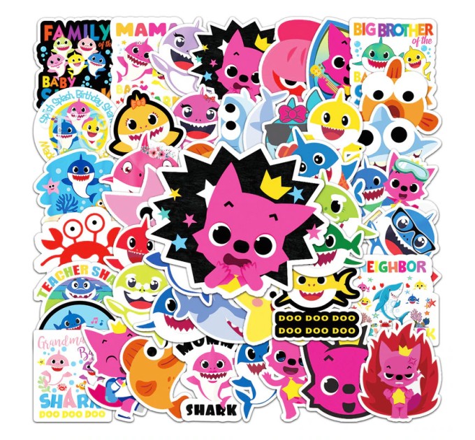 Наклейки BABY SHARK TZ-SYBB-312