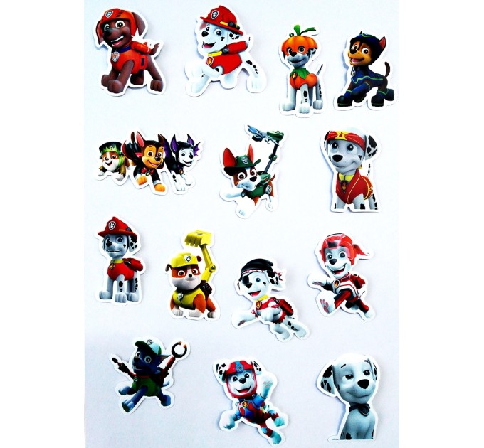 Наклейки «ЩЕНЯЧИЙ ПАТРУЛЬ» микс B TZ-WWD-643