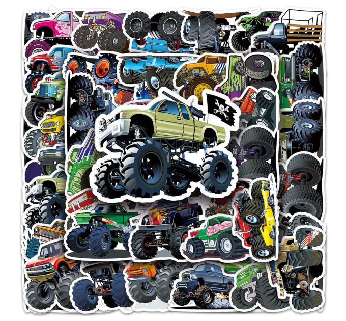 Наклейки MONSTER TRUCK TZ-DJC-628