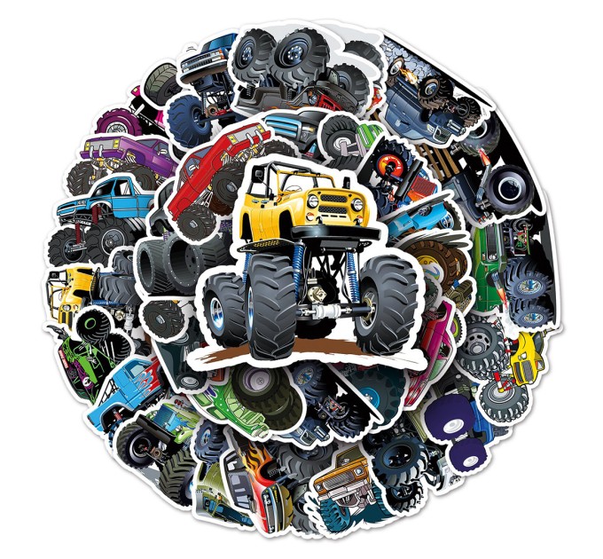 Наклейки MONSTER TRUCK TZ-DJC-628