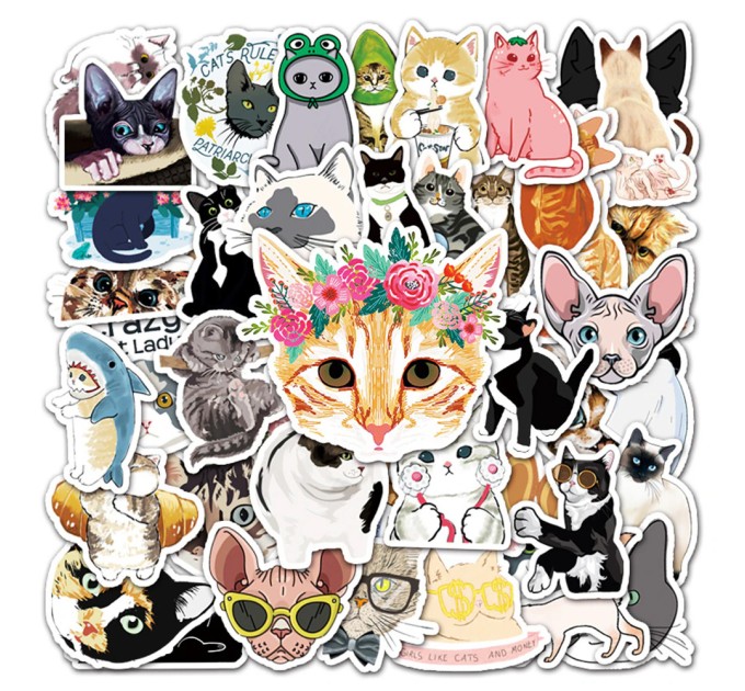 Наклейки КОТЫ TZ-MM-221