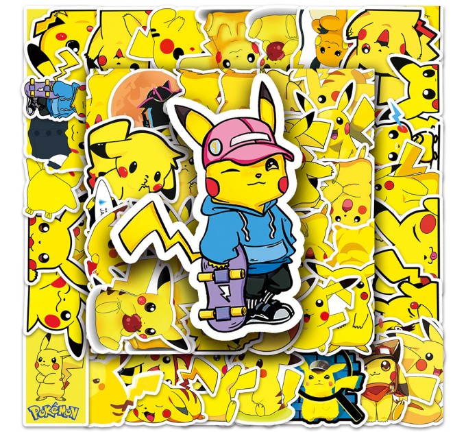 Наклейки ПИКАЧУ TZ-PKQ-06