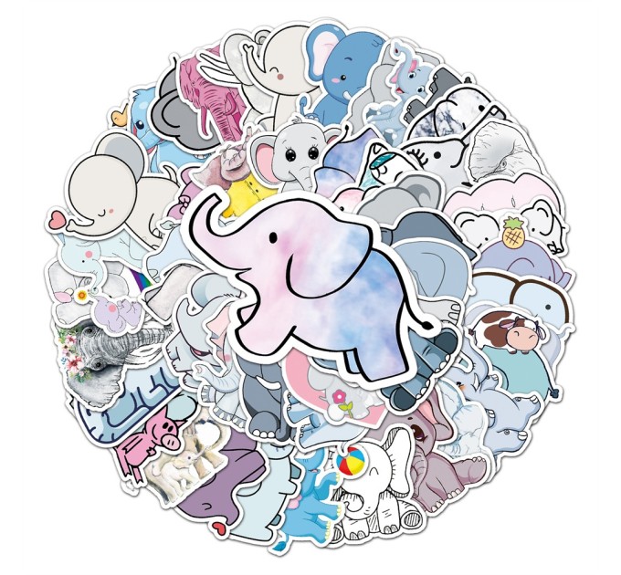 Наклейки СЛОНИК TZ-DX-372