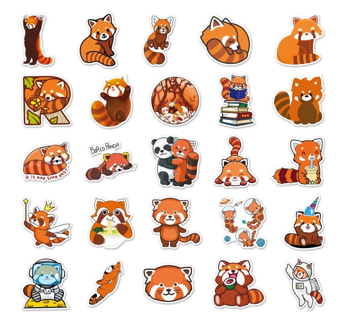 Наклейки RED PANDA TZ-RED PANDA-545
