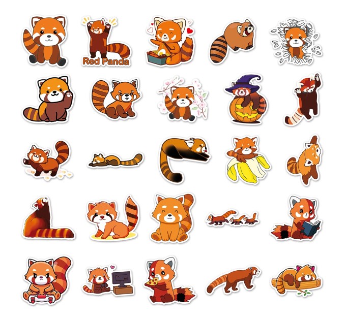 Наклейки RED PANDA TZ-RED PANDA-545