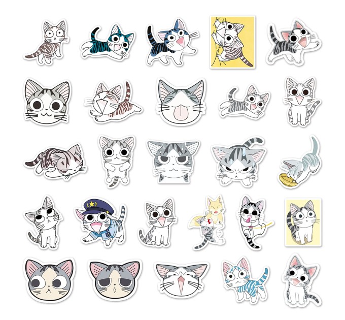 Наклейки АНИМЕ МИЛЫЙ ДОМ ЧИИ TZ-SFM-58