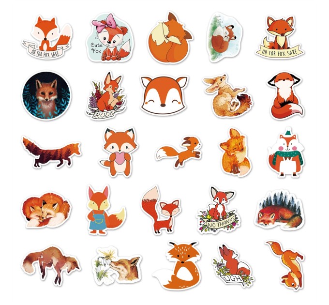 Наклейки ЛИСА TZ-HL-286