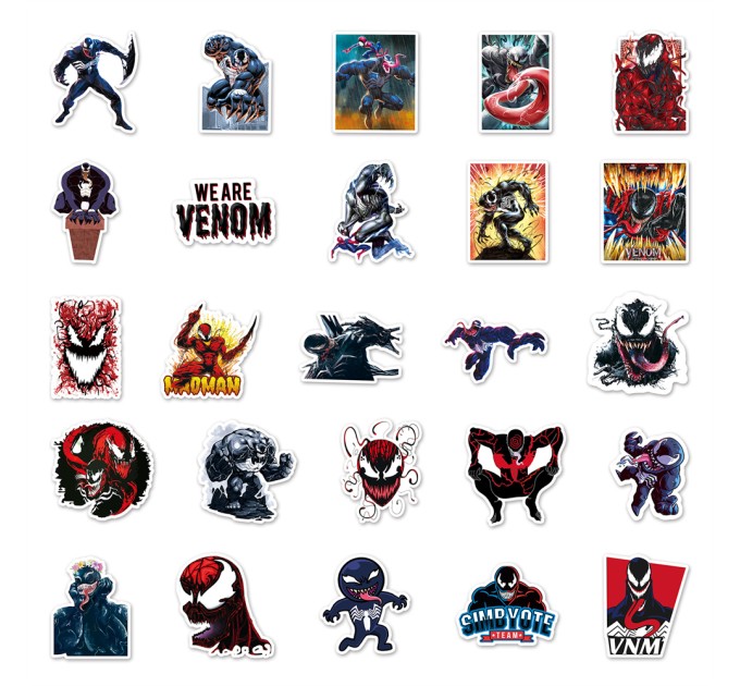 Наклейки ВЕНОМ TZ-DY-414