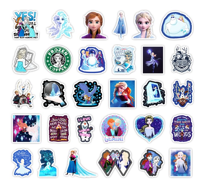 Наклейки ХОЛОДНОЕ СЕРДЦЕ TZ-BXQY-179