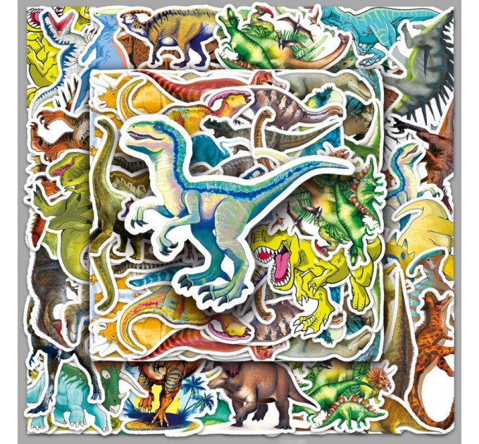 Наклейки ДИНОЗАВРЫ TZ-KL-630