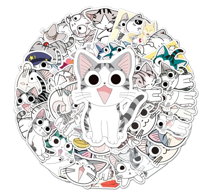 Наклейки АНИМЕ МИЛЫЙ ДОМ ЧИИ TZ-SFM-58