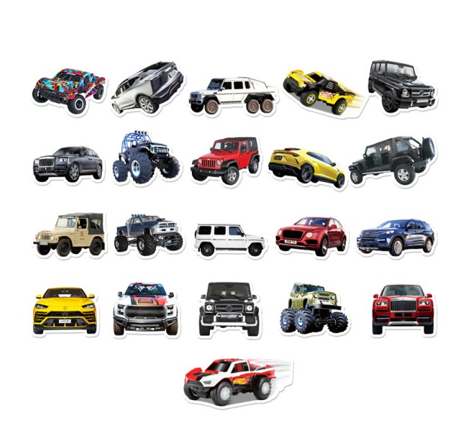 Наклейки ВНЕДОРОЖНИКИ TZ-YYC-154E