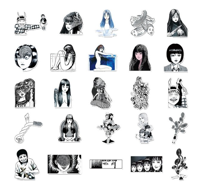 Наклейки АНИМЕ ТОМИЭ TZ-FJ-136