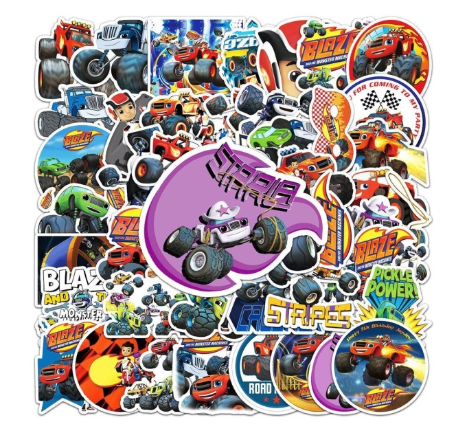 Наклейки ВСПЫШ И ЧУДО-МАШИНКИ TZ-XFZCD-412