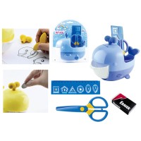 Набор канцелярский «Кит голубой», 3 предмета, в блистере A-507C-25 Набор канцелярский «Кит голубой», 3 предмета, в блистере A-507C-25