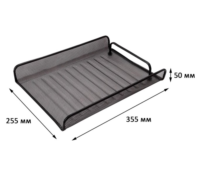 Набор настольный 6 предметов, металлический, черный Т7881
