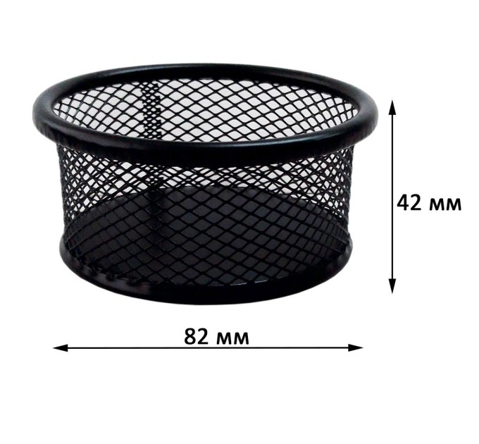 Набор настольный 6 предметов, металлический, черный Т7881